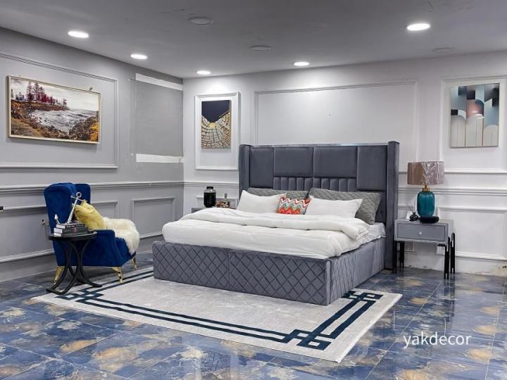 Franklin Grey Bed